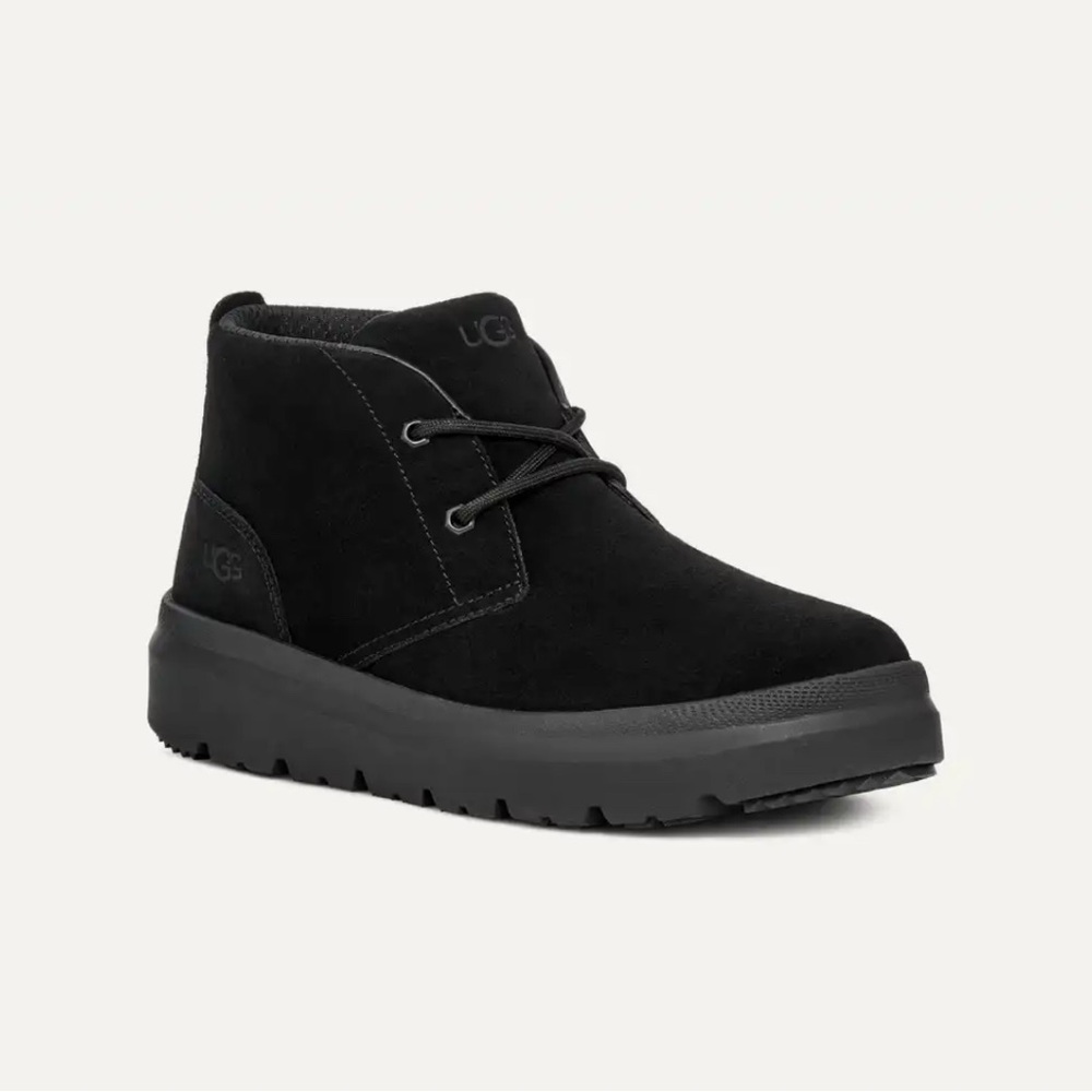 UGG Black Chukka Boots with Suede Finish